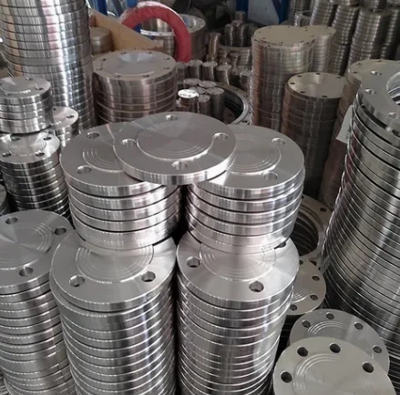 JIS Bsw मीडियम प्लेट कटिंग स्टेनलेस स्टील मोनेल 400 254मो ब्लाइंड फ्लैंज